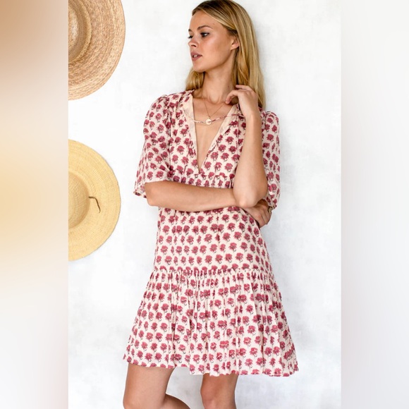 Emerson Fry India Collection, ISLA DRESS in ALMA ORGANIC - Picture 5 of 6